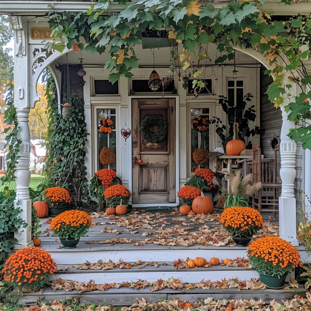 Fall on the Farm: Exploring Mums, Pumpkins, and Autumn Decor